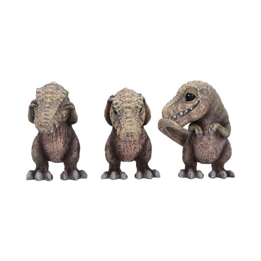 NEMESIS NOW Figurines Small (Under 15cm) Three Wise Tyrannosaurus Rex Nemesis Now B6973A25