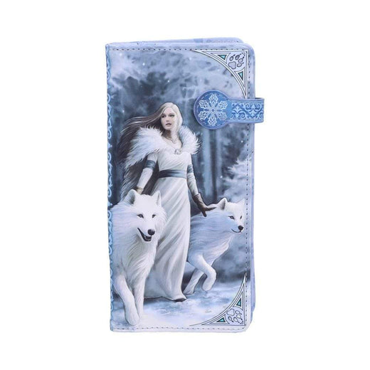 Winter Guardians Embossed Purse By Anne Stokes