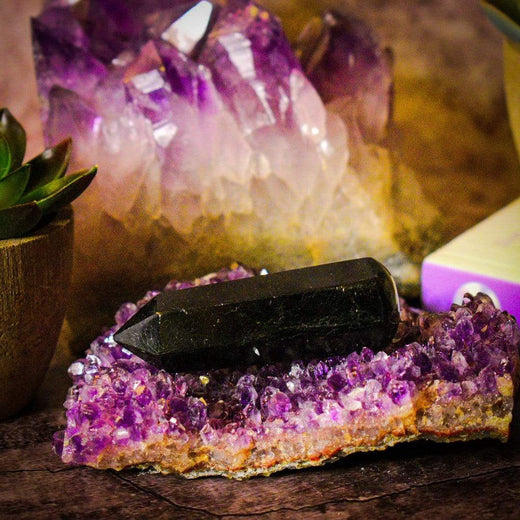 Crystal Classics Crystal Wand Tourmaline Crystal Wand WDS32