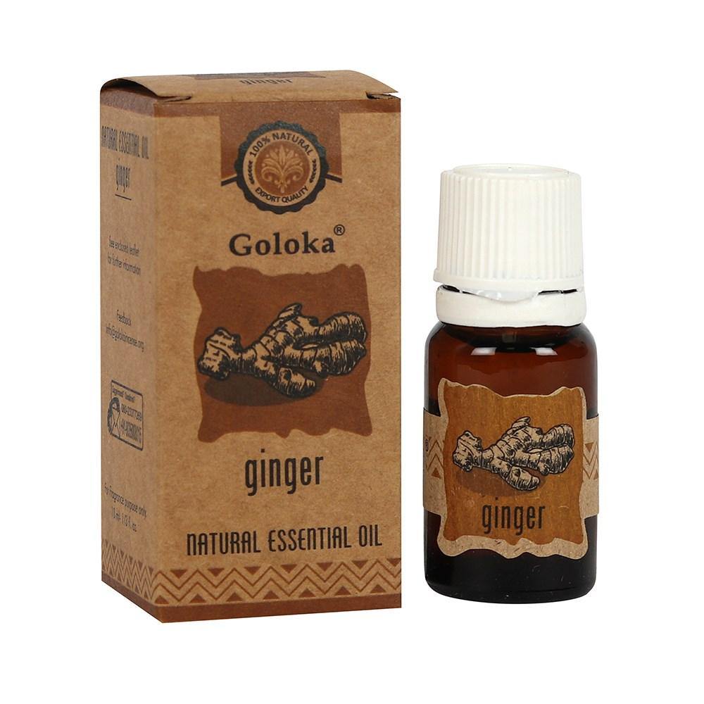 Ginger Vegan And Cruelty Free Essential Oil By Goloka 10ml