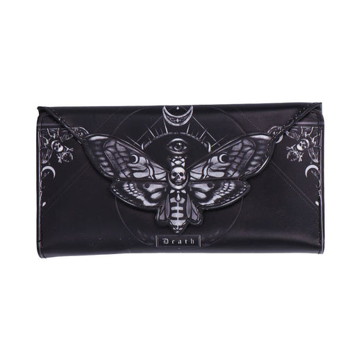 Death’s Head Moth Embossed Purse 18.5cm