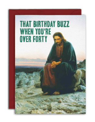 Bewilderbeest Ltd Greeting Card Birthday Buzz DA04-01