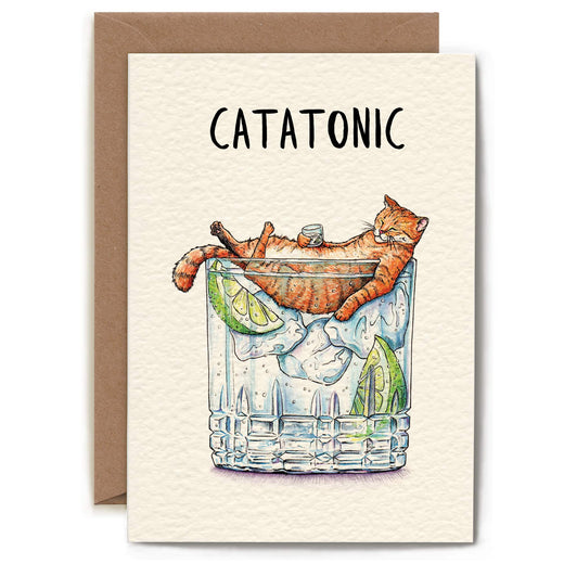Bewilderbeest Ltd Greeting Card Catatonic Card CT01-01