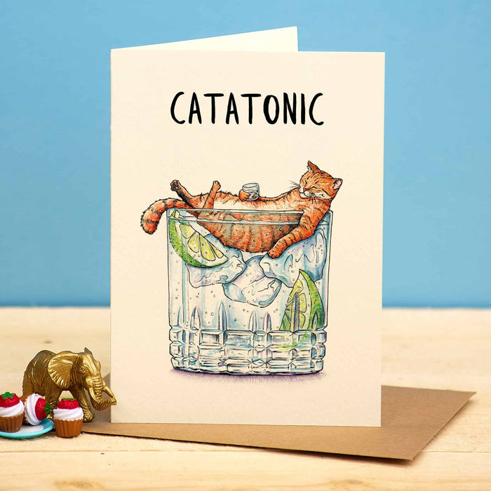 Bewilderbeest Ltd Greeting Card Catatonic Card CT01-01