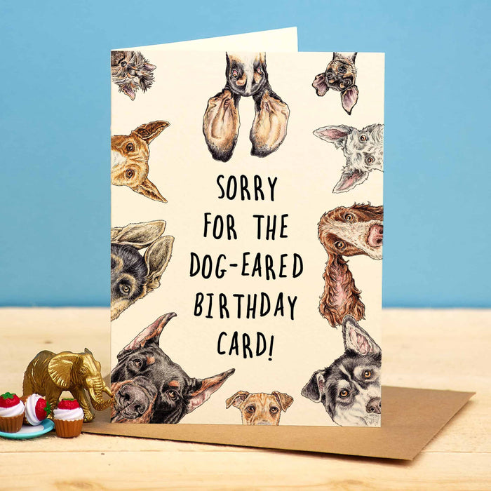 Bewilderbeest Ltd Greeting Card Dog Eared Card D14-01