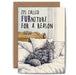 Bewilderbeest Ltd Greeting Card Furniture Cat Card CT08