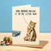 Bewilderbeest Ltd Greeting Card Litter Tray Present Card B37