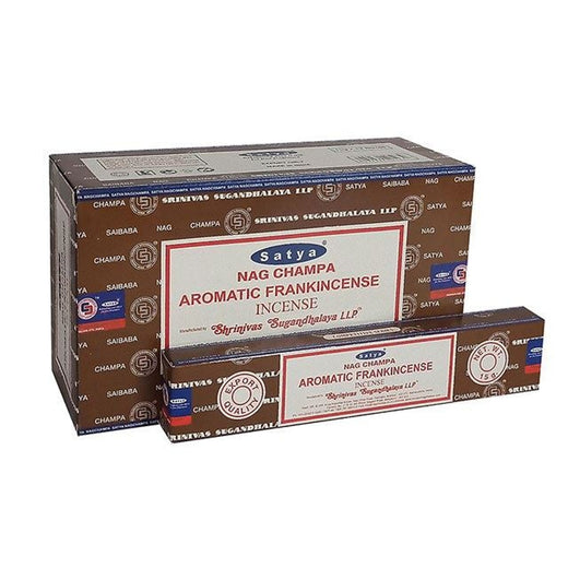 Aromatic Frankincense Incense Sticks By Satya