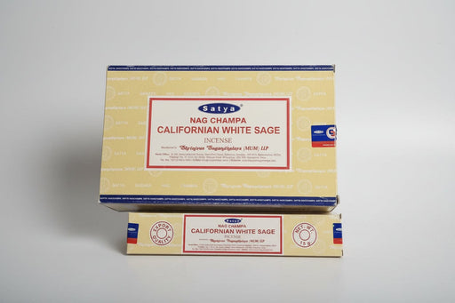 Crystal Magick Incense Sticks Californian White Sage Incense Sticks by Satya - 15g 1406