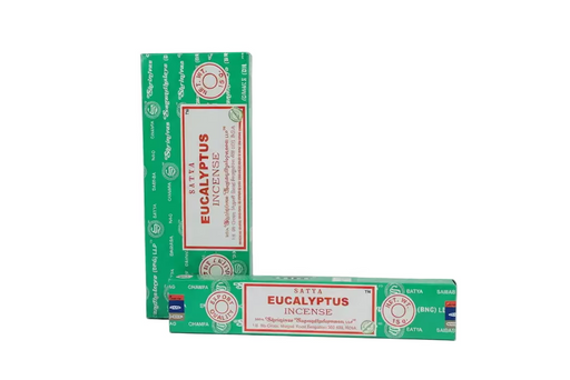 Crystal Magick Incense Sticks Eucalyptus Incense Sticks by Satya - 15g INSA107