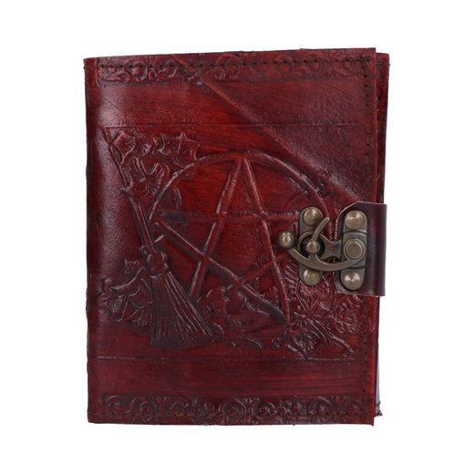 Pentagram Leather Emboss Journal with catch