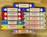 Goldenhands Incense Satya Incense Best Seller Bundle 2026 12 x 15g Boxes B2026