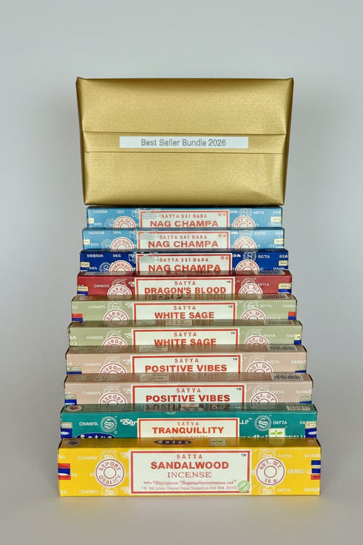 Satya Incense Best Seller Bundle 2026 12 x 15g Boxes