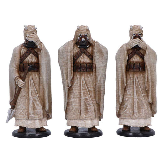 Three Wise Tusken Raiders Figurines - Set of 3