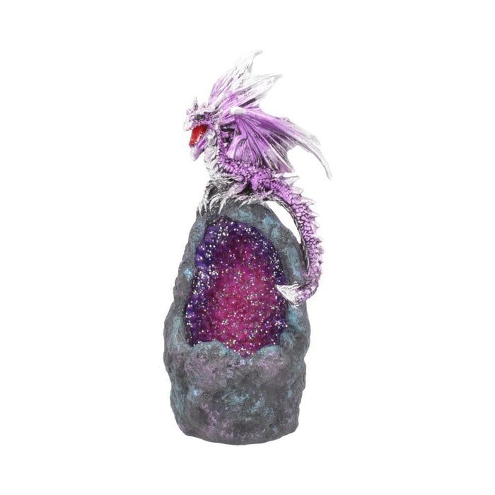 Nemesis Now Dragon Figurine Amethyst Crystal Guard U4560N9