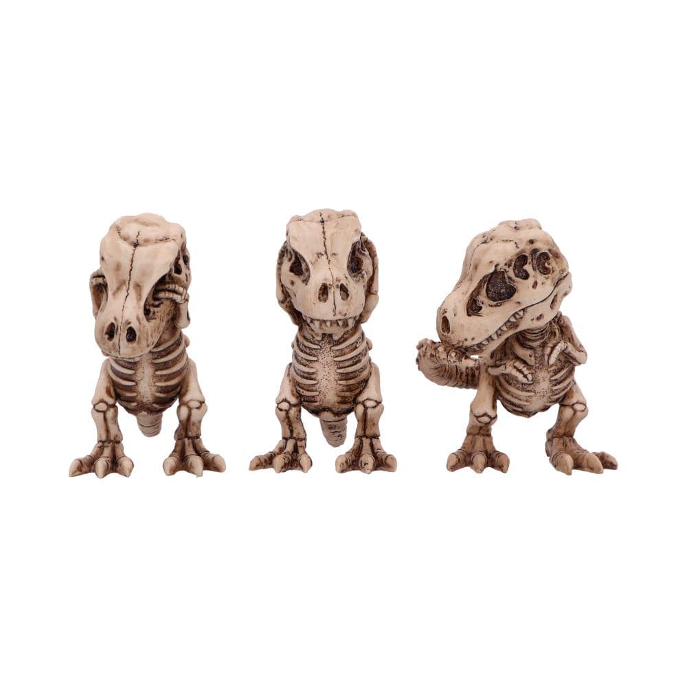3 Wise Tyrannosaurus Rex Skeletons Nemesis