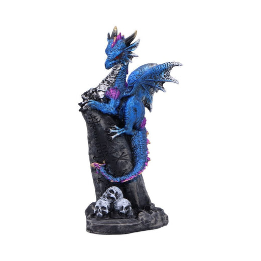 NEMESIS NOW Figurines Small (Under 15cm) Cobalt Rune Protector Nemesis Now U7067B25