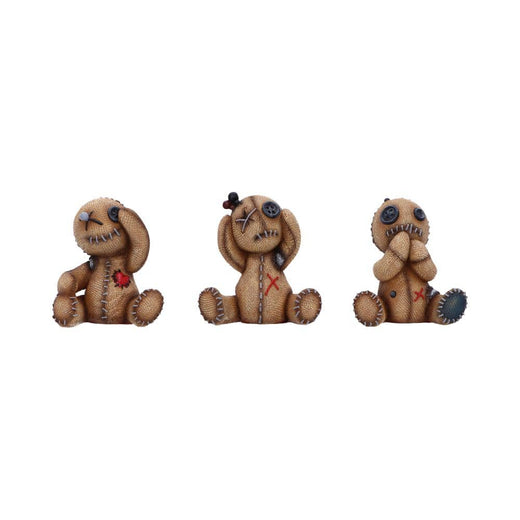 Three Wise Voodoo Dolls Nemesis Now