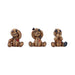 NEMESIS NOW Figurines Small (Under 15cm) Three Wise Voodoo Dolls Nemesis Now B7229C25