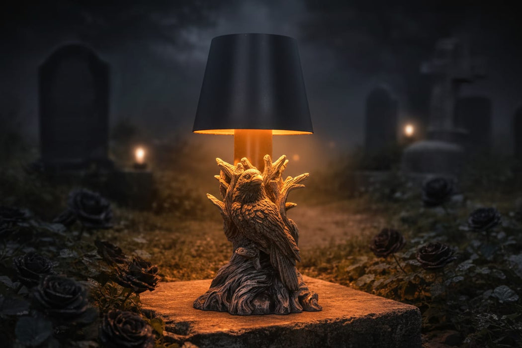 NEMESIS NOW Lamp Nevermore Lamp U7606B26