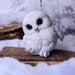 Nemesis Now Ornament Feathers Cute Round Snowly Owl Figurine U5473T1