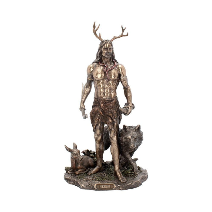 Nemesis Now Ornament Herne and Animals Folklore Bronzed Figurine H3143H7