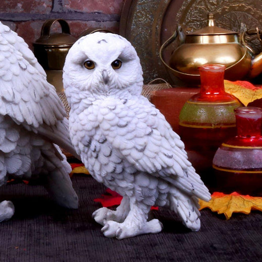 Snowy Watch Small White Owl Ornament