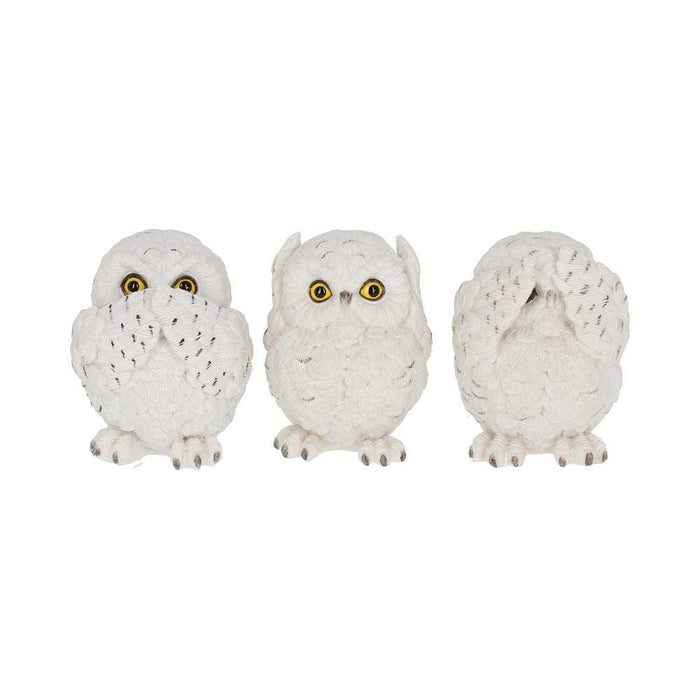 Nemesis Now Ornament Three Wise Owls U2549G6