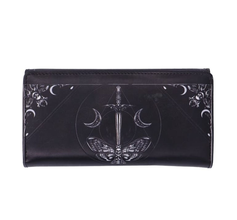 NEMESIS NOW Purse Death’s Head Moth Embossed Purse P 46