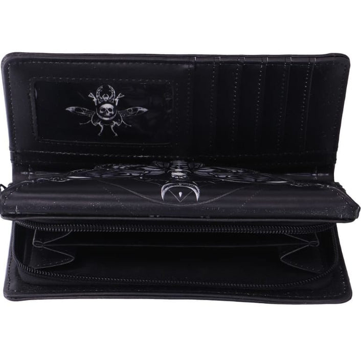 NEMESIS NOW Purse Death’s Head Moth Embossed Purse P 46