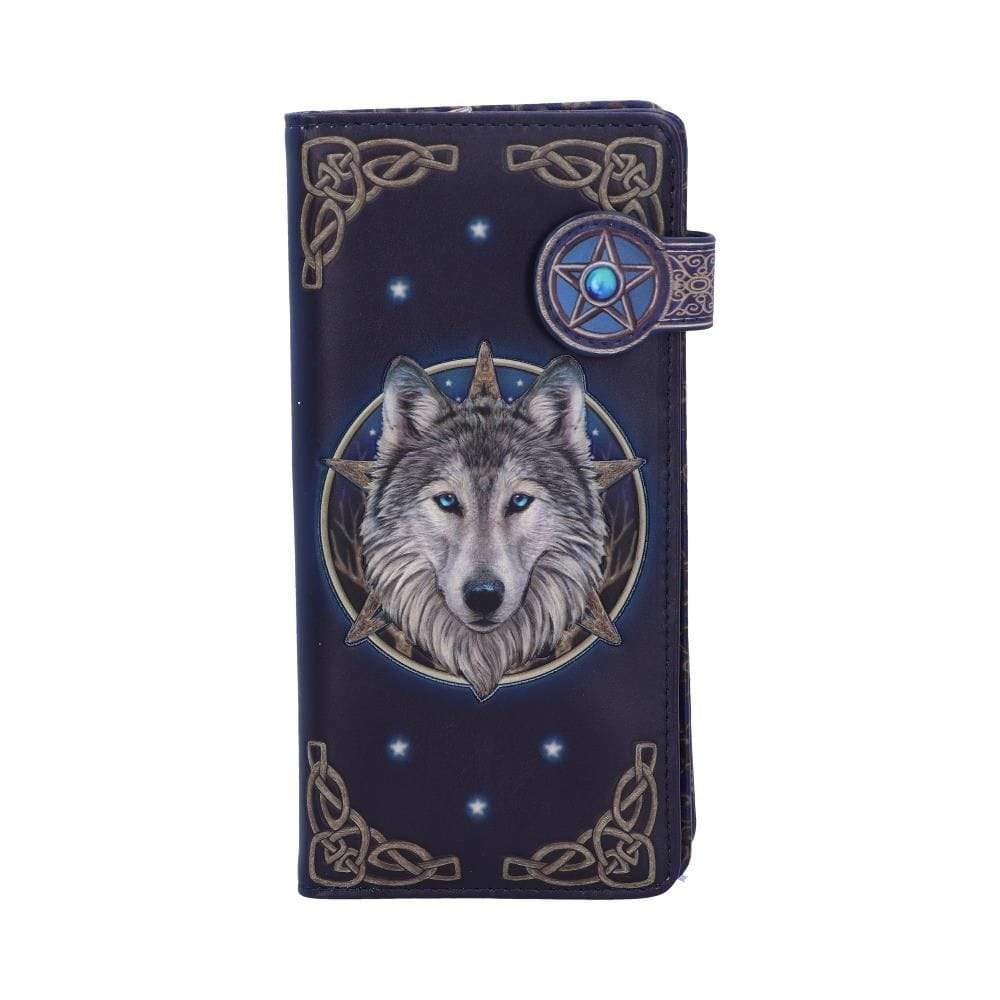 Wild One Wolf Embossed Purse By Lisa Parker