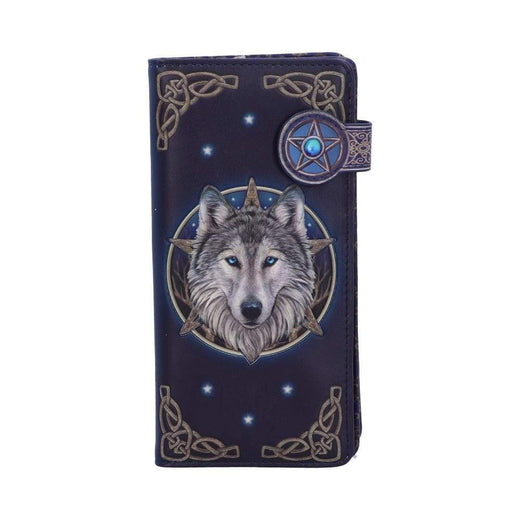 Wild One Wolf Embossed Purse By Lisa Parker