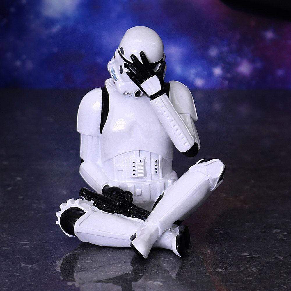See No Evil Stormtrooper Sci-Fi Figurine