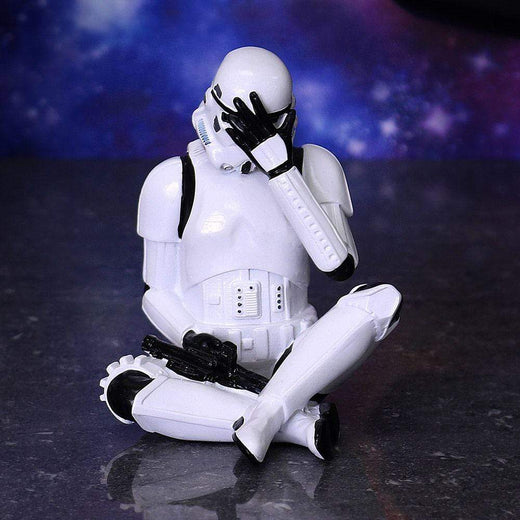 See No Evil Stormtrooper Sci-Fi Figurine