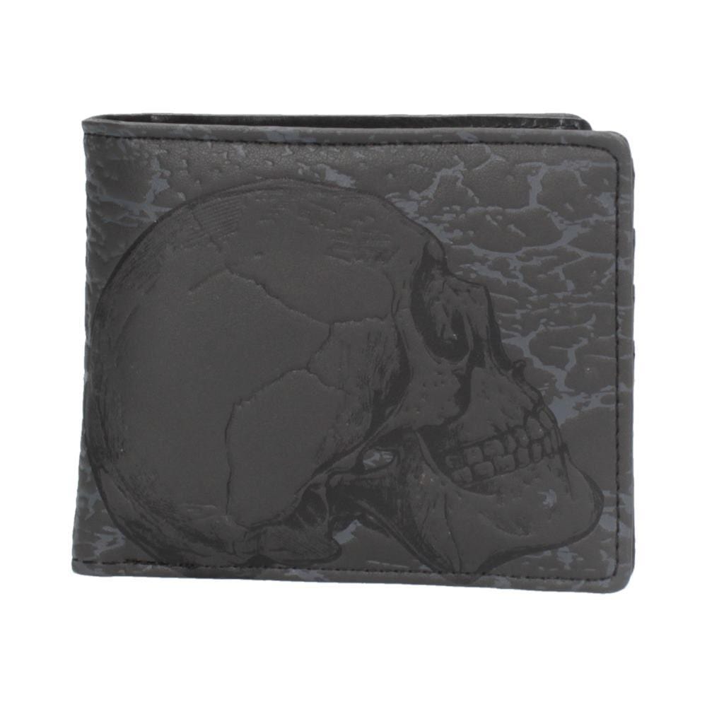 Memento Mori Skull Embossed Wallet