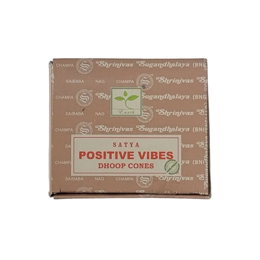 Something DIfferent Wholesale Incense Cones Positive Vibes Dhoop Cones by Satya IN_03898