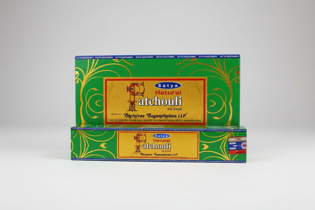 Natural Patchouli Incense Sticks by Satya