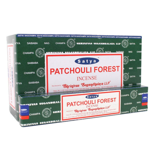 Patchouli Forest Incense Sticks By Satya 15g