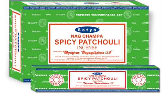 Spicy Patchouli Incense Sticks Satya