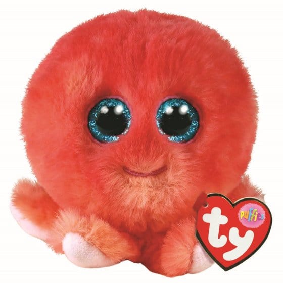 TY Puffies Sheldon Octopus - Puffie 42527