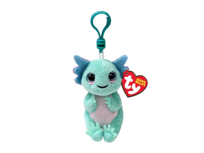 TY TY Alex Axolotl Bellies Key Clip 43121