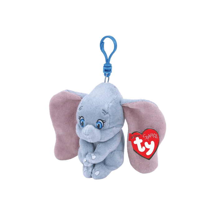 TY UK Ltd Soft Toys > Key Clips TY Dumbo Elephant Disney Key Clip 41271
