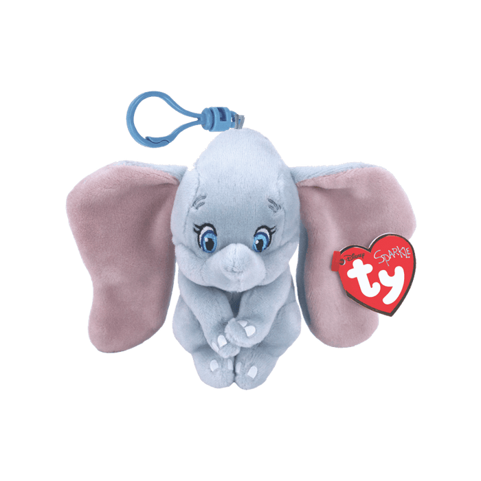 TY UK Ltd Soft Toys > Key Clips TY Dumbo Elephant Disney Key Clip 41271