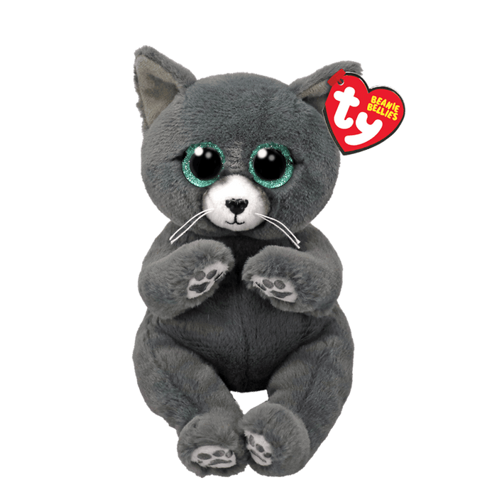 TY UK Ltd TYBellies TY Binx Russian Blue Cat Beanie Bellies 41501