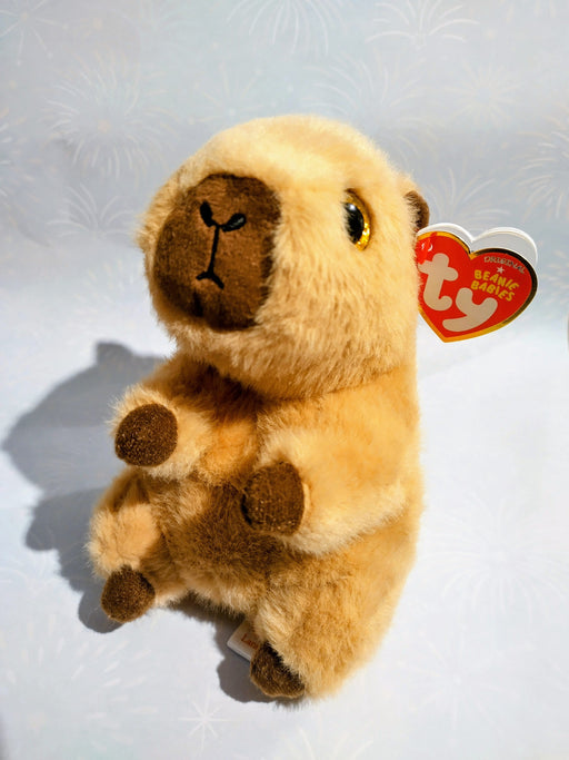 TY UK TY Beanie Bellies Lara Capybara Soft Toy 37391