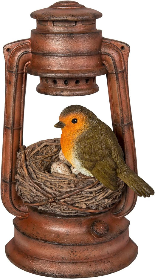Vivid Arts Robin Nest In Lantern BG-RB09-D