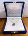 Zilver Designs Silver Jewellery Amethyst faceted Round Solid 925 Sterling Silver Necklace SN4699