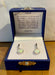 Zilver Designs Snow Opal Circle Solid 925 Sterling Silver Hook Earrings SE4679