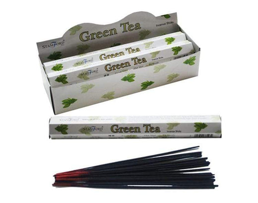 Green Tea Incense Sticks By Stamford