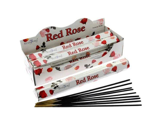 Red Rose Incense Sticks By Stamford